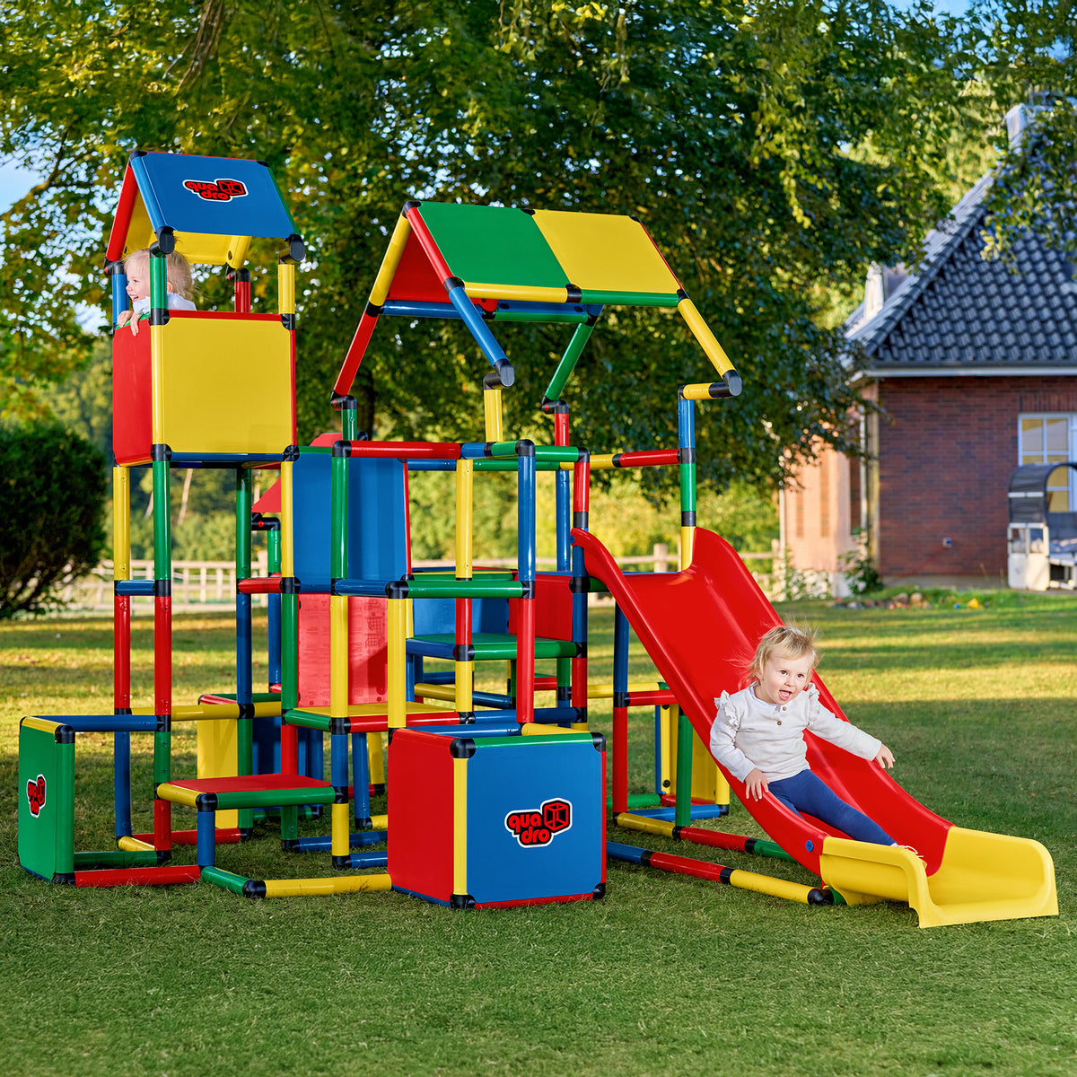 Climbing Parkour + 2x Climbing Pyramid + Upgrade Kit + Panel Set S + Panel Set XXL + Modular Slide