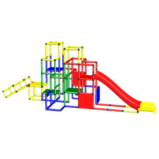Huge Pyramid With Ramp + Modular  Slide
