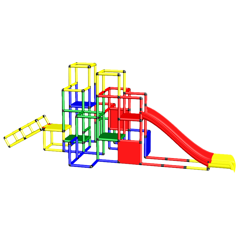 Huge Pyramid With Ramp + Modular  Slide