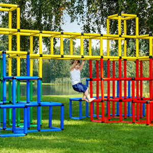Ultra Climbing Pyramid Extreme With Floating Climbing  Tunnel