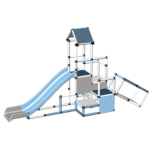 Climbing Pyramid + Upgrade Kit  + Modular Slide 家居色