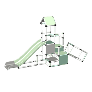 Climbing Pyramid + Upgrade Kit  + Modular Slide 家居色