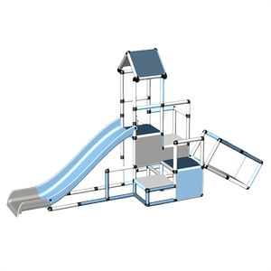 Adventure + Climbing Pyramid  + Modular Slide 家居色
