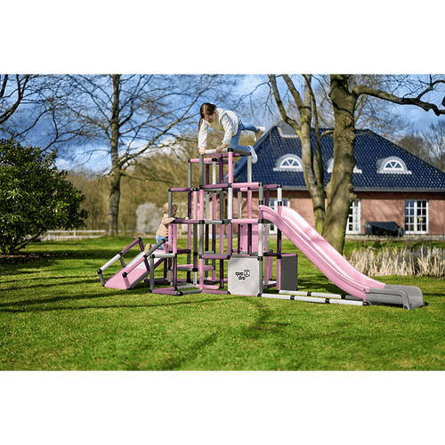  Huge  Pyramid  With  Ramp + Modular Slide 家居色