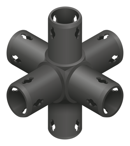 6-Way Connector