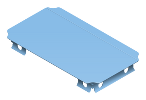Panel 40 × 20 cm