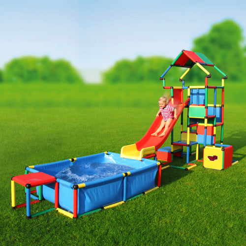 Ultimate + Modular Slide + Pool L