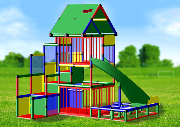 Baby Playcenter with Curved Slide